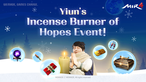 MIR4 holds Yiun’s Incense Burner of Hopes Event! (Graphic: Business Wire)