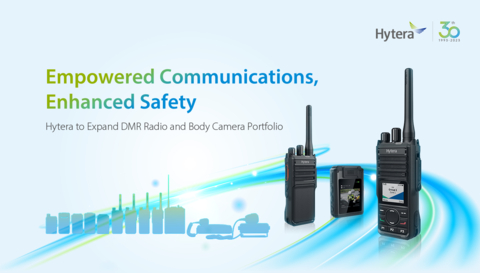 Hytera to Expand DMR Radio and Body Camera Portfolio (Graphic: Business Wire)